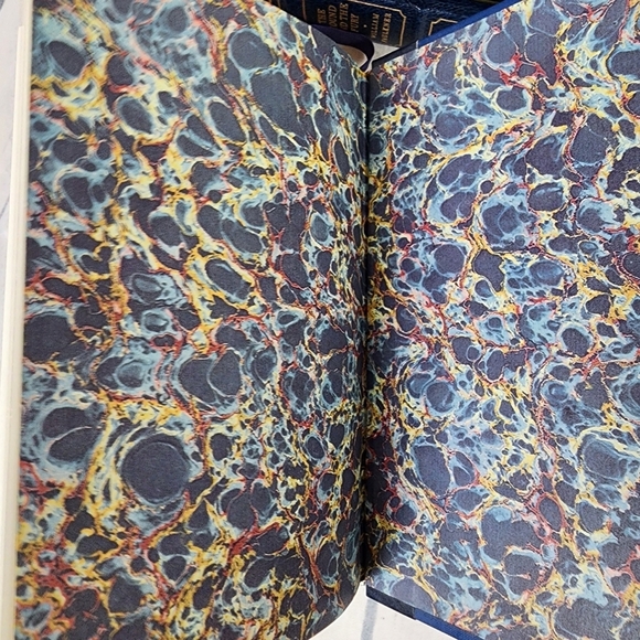 Madame Bovary Vintage 1979 Franklin Library Novel 1/4 Leather Bound Blue - Picture 14 of 14